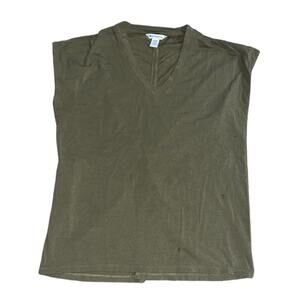 Athleta Women's Outbound Twist Tee Green Size Medium